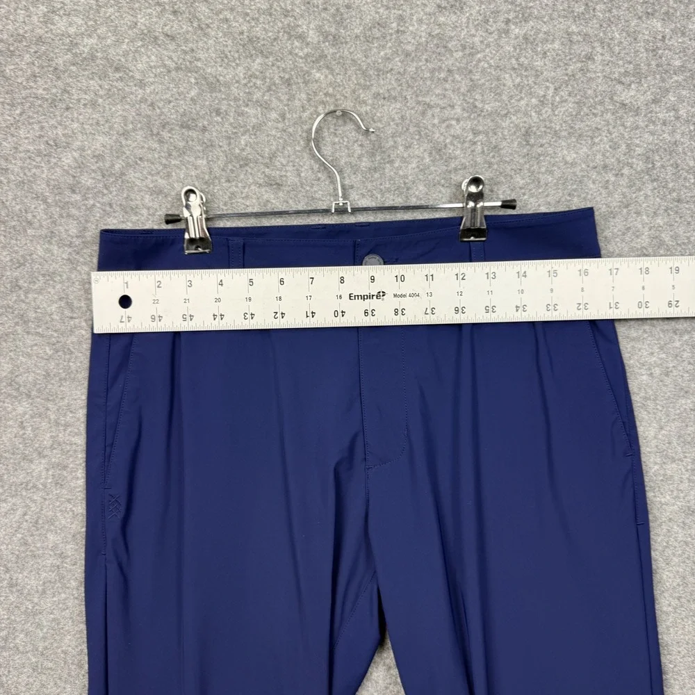 Rhone Commuter Pants Mens 32 Navy Blue Technical Stretch Performance‎ Trousers